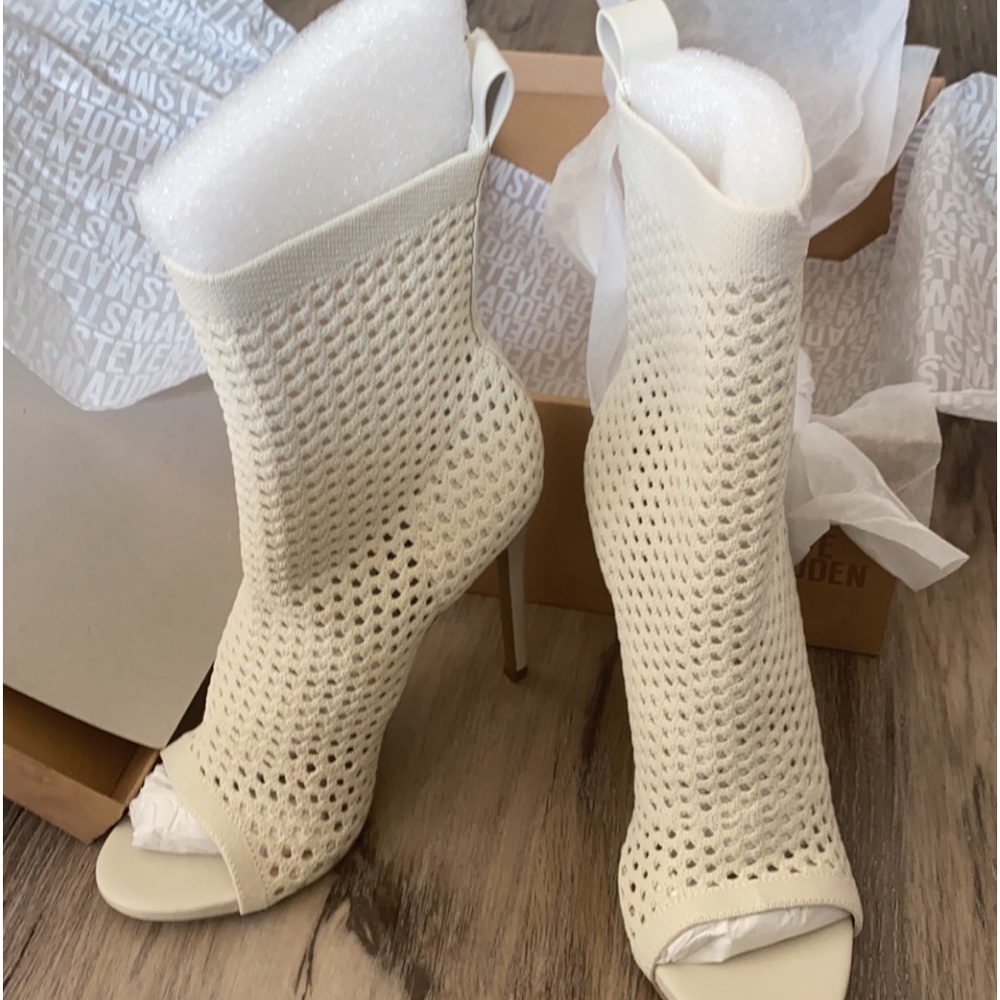 Brand new Bone colored bootie